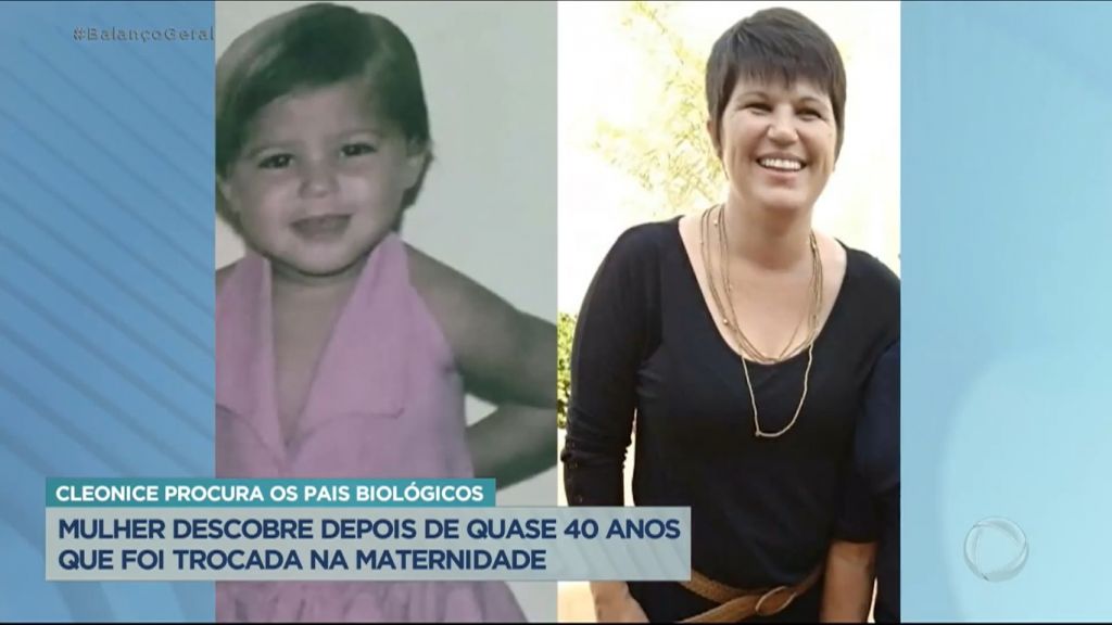 Nascida em Dourados há 46 anos, Cleonice quer descobrir quem são os pais biológicos (Foto: Reprodução/TV Record)