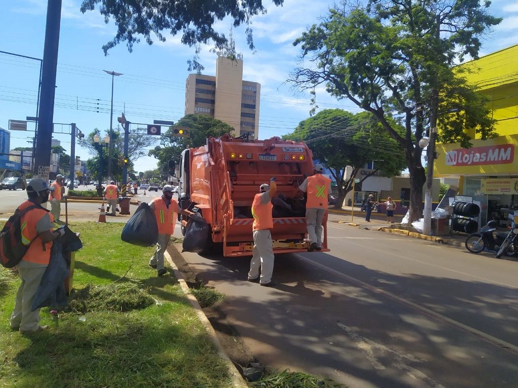 Empresa que presta serviço de coleta de lixo tem contrato vigente superior a R$ 31 milhões (Foto: Divulgação/Prefeitura de Dourados)