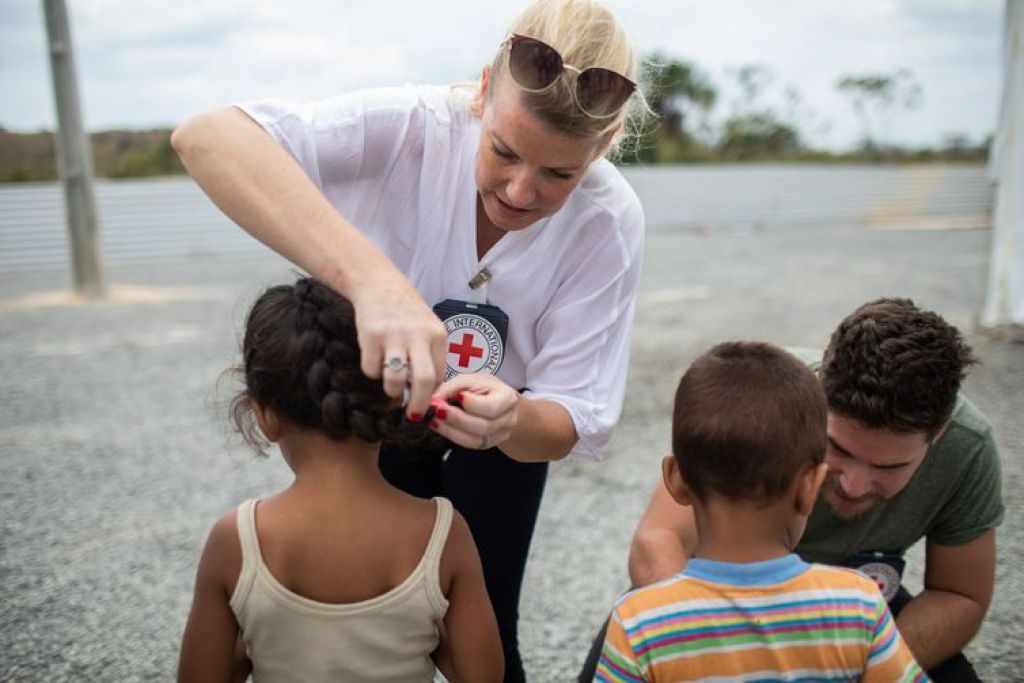 Equipe atua para ajudar refugiados venezuelanos  - Foto: Victor Moriyama/CICV/Comitê Internacional da Cruz Vermelha