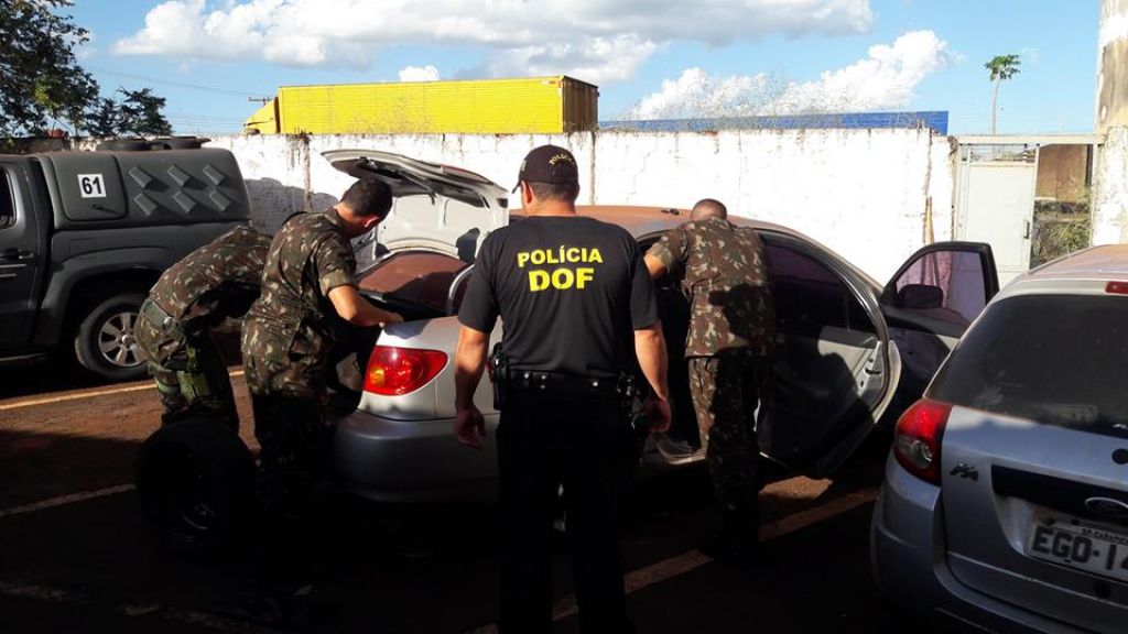 Militares do Exército Brasileiro foram treinados por policiais especializados em atuação na fronteira (Foto: Divulgação/DOF)