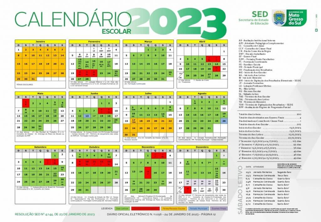 El Loretense Calendario Escolar 2023 2024 En Centro De Loreto